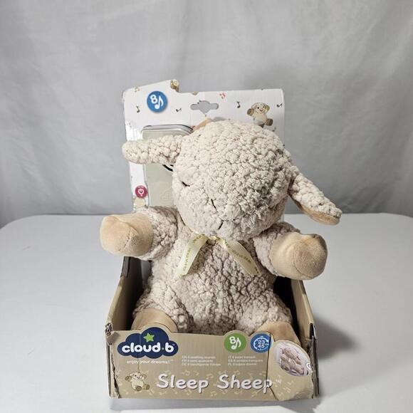 Cloud B Other - Cloud b Sleep Sheep On The Go White Noise Sound Machine New in Box Damaged Box